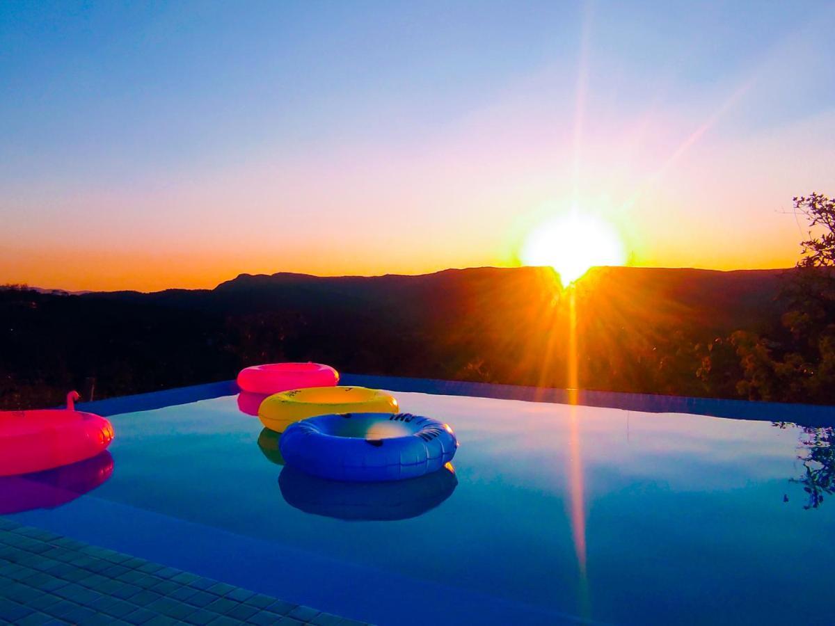 מלון Alto Paraíso de Goiás Casa De Maitreya - Piscina, Ar Condicionado מראה חיצוני תמונה